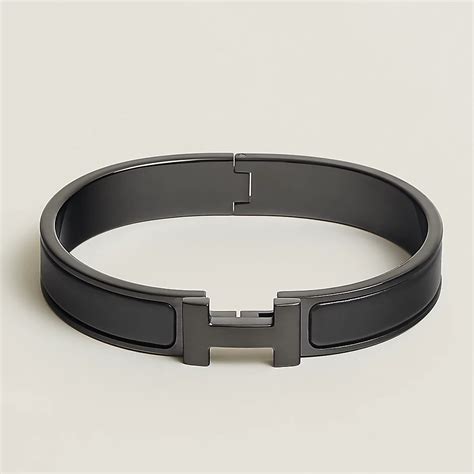 hermes black bracelet mens|men's designer bracelets Hermes.